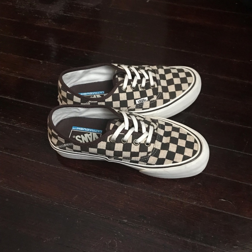 COPY - Rare Vans Authentic Distressed Check